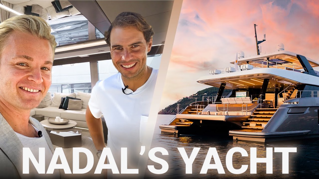 Inside Rafael Nadal's Yacht! I Got an Exclusive Tour in Monaco | Nico Rosberg