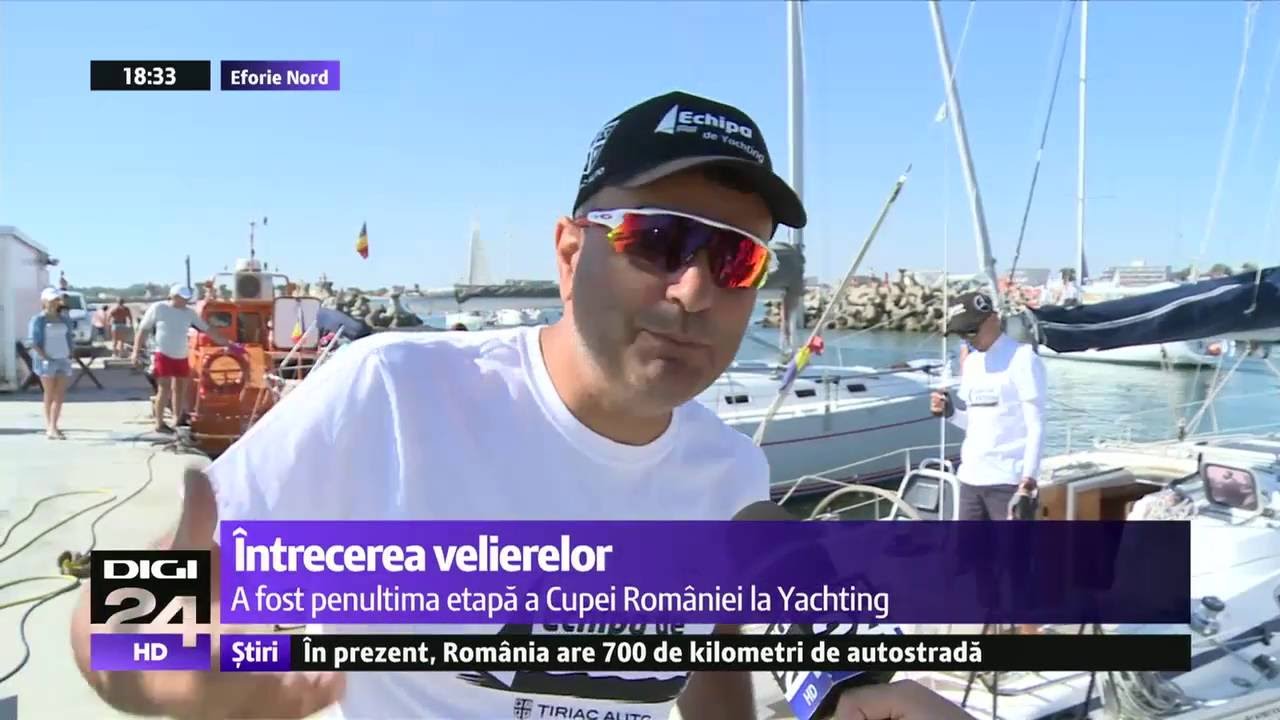 Spectacol pe apă | 30 de ambarcaţiuni au participat la Regata Bricul Mircea