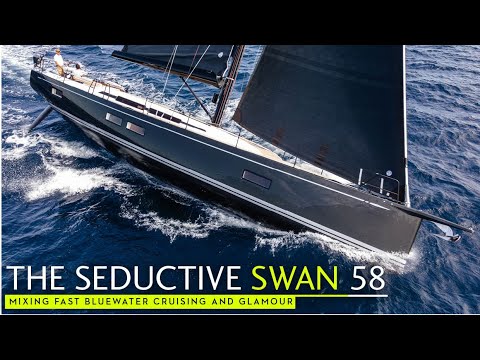 Seducătorul Swan 58 - combinând croazieră rapidă în apă albastră și glamour