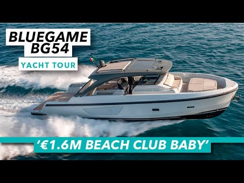 Clubul de plajă pentru copii de la Bluegame, în valoare de 1,6 milioane de euro |  Tur cu iaht Bluegame BG54 |  Barcă cu motor și iahting