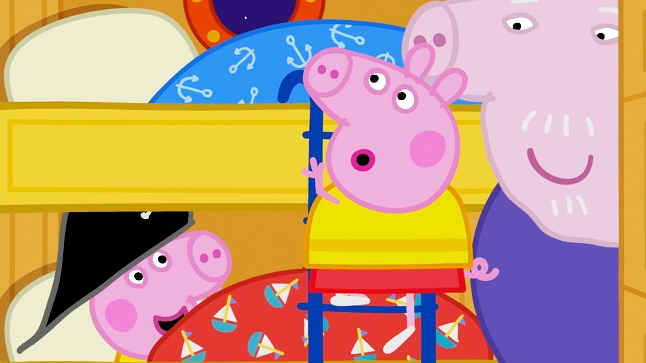 Peppa Pig merge cu bunicul Pig |  Desen animat oficial pentru copii de familie Peppa Pig
