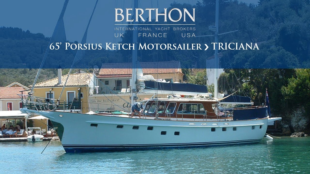 [OFF MARKET] 65' Porsius Ketch Motorsailer (TRICIANA) - Yacht de vânzare - Berthon International