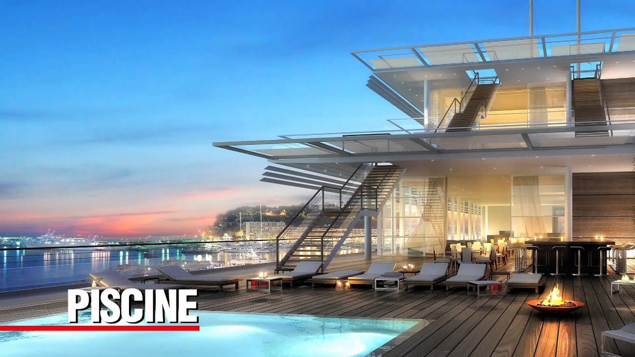 Noul Club House Yacht Club din Monaco
