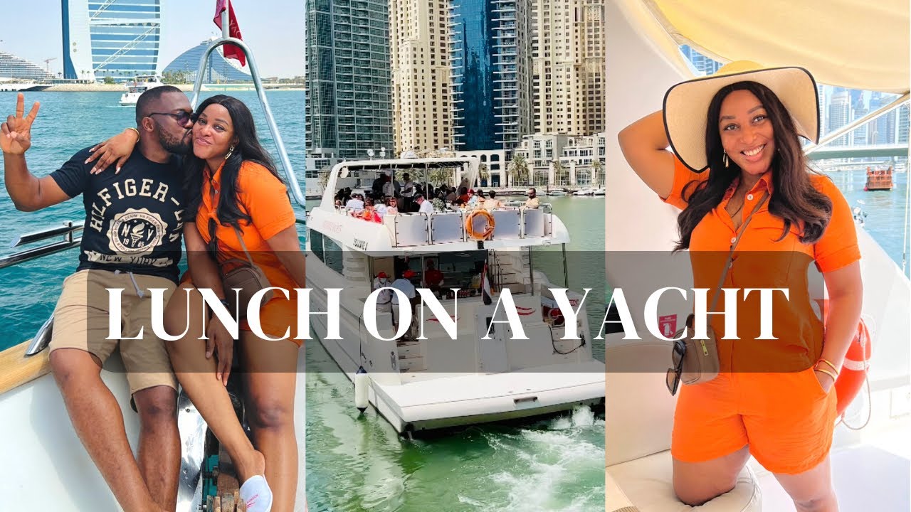 Am luat prânzul navigând pe Oceanul Atlantic!  |  Croazieră exclusivă cu iaht |  Dubai Vlog #3