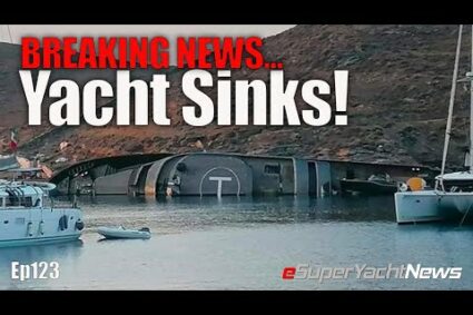 Se rupe… SuperYacht-ul de 49 de metri se răstoarnă și se scufundă!  |  Proprietarul iahtului a percheziţionat o casă în SUA |  Ep123 SY News