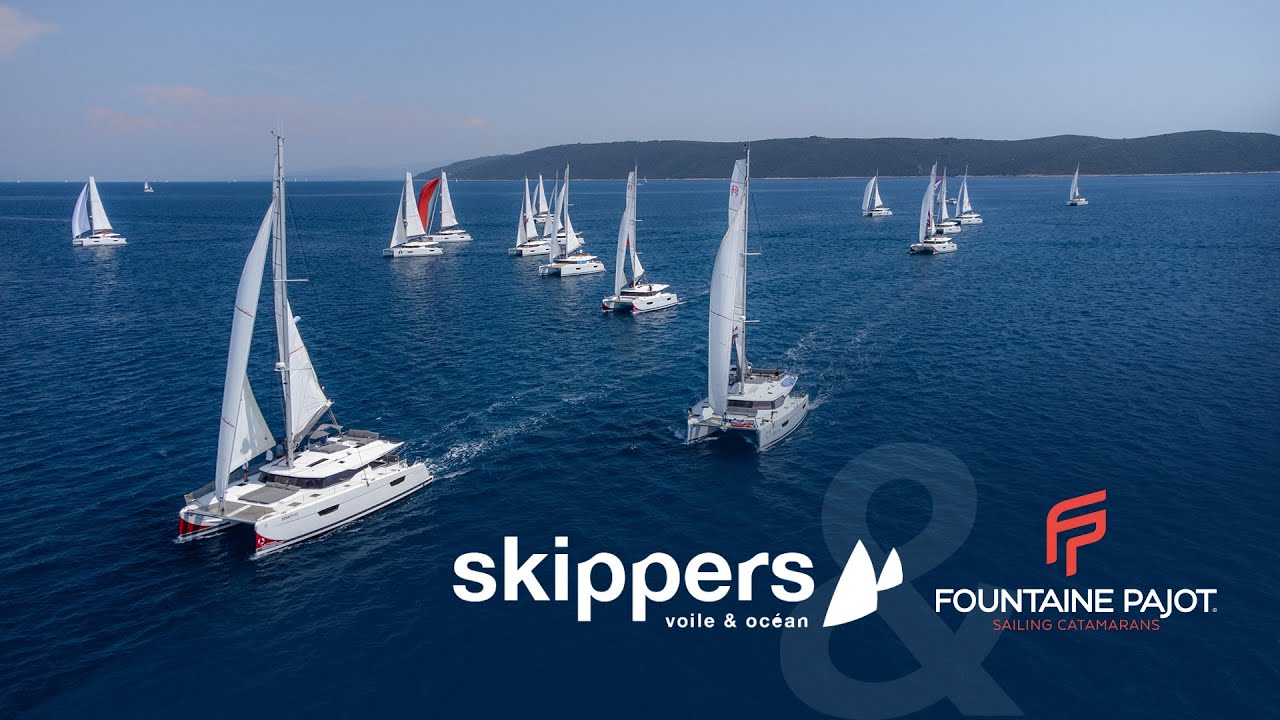 22 de catamarane cu vele în Croația - Editare video de la Skippers Magazine