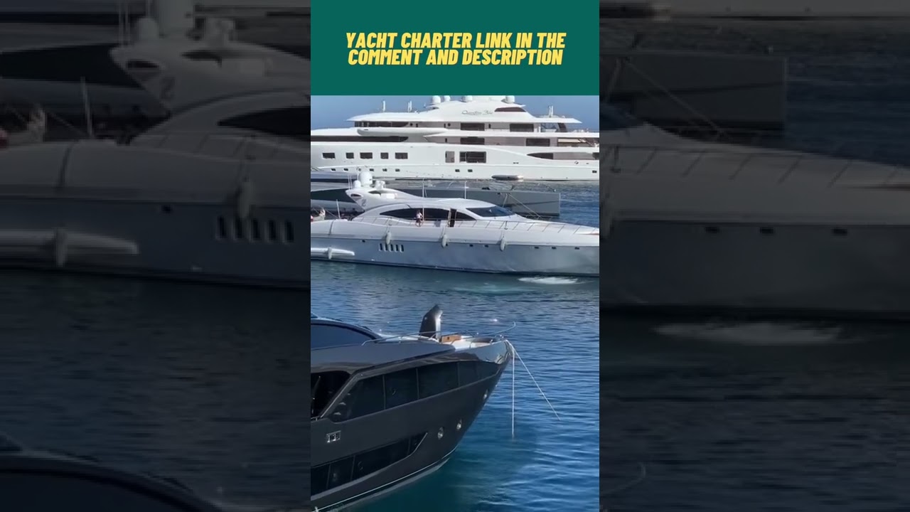 Andocare în Monaco 🇲🇨 #yacht #superyacht #yachting #shorts