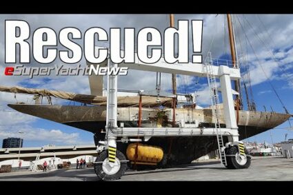 Yacht cu vele recuperat de pe fundul mării!  |  Lucrările la Dilbar continuă în ciuda sancțiunilor |  EP134 SY News