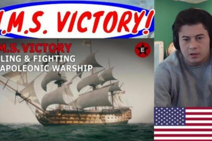 Americanul reacționează HMS Victory: navigare și lupta cu o navă de război napoleonică