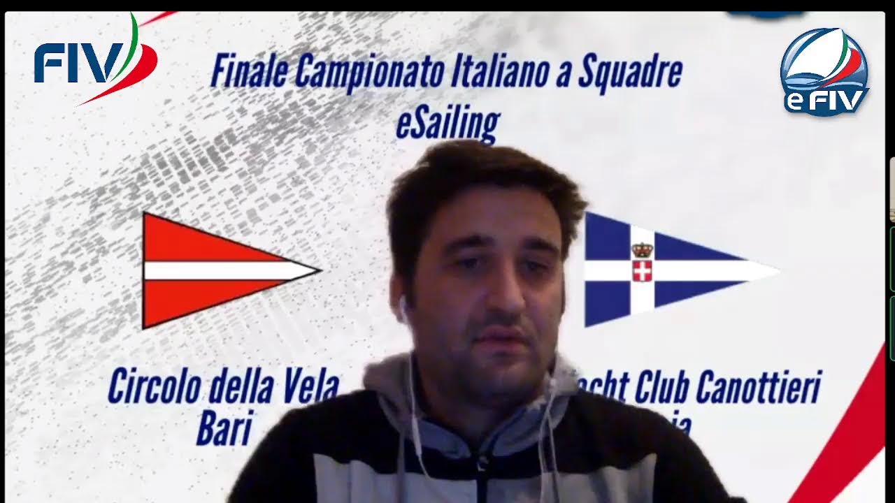 Campionatul italian de eSailing pe echipe: Circolo della Vela Bari vs Reale Yacht Club Canottieri Sa...