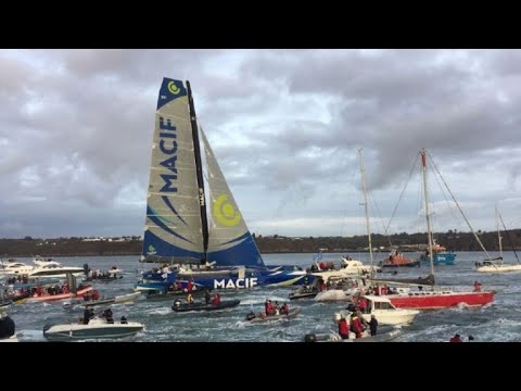 Yachting: francezul pulverizează singur recordul mondial