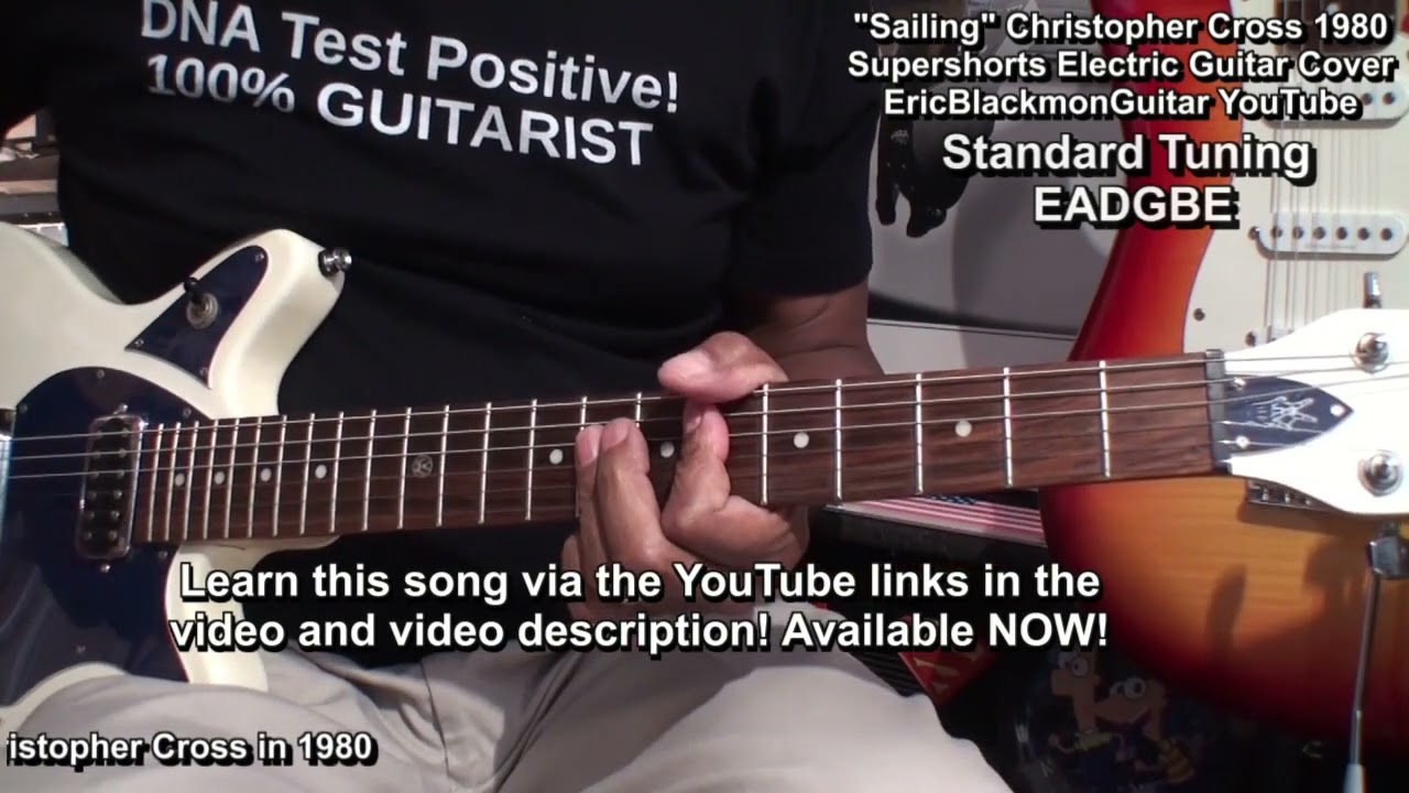 SuperShorts SAILING Christopher Cross Guitar Cover LECȚIA TUTORIAL LINK DE MAI JOS