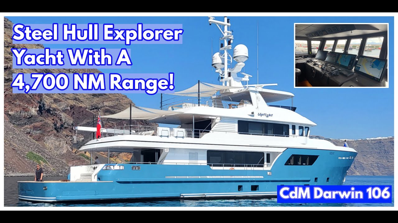 12 M USD CdM Darwin 106 „Ultimate” FISHING EXPLORER Yacht |  M/V „Încordat”