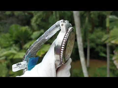 Ceas de iahting TNG Sailmaster - Cadran alb/Ramă din oțel inoxidabil