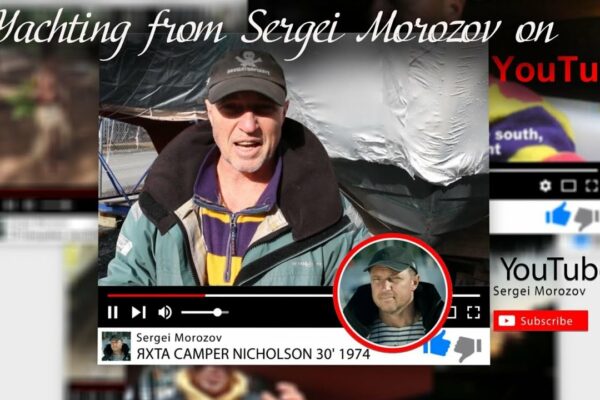 Yachting de la Serghei Morozov pe YouTube