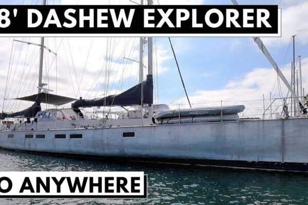 1.750.000 USD 1998 „BEOWULF” CUSTOM Dashew KELLY ARCHER Sailing World Cruiser Explorer Yacht Tour