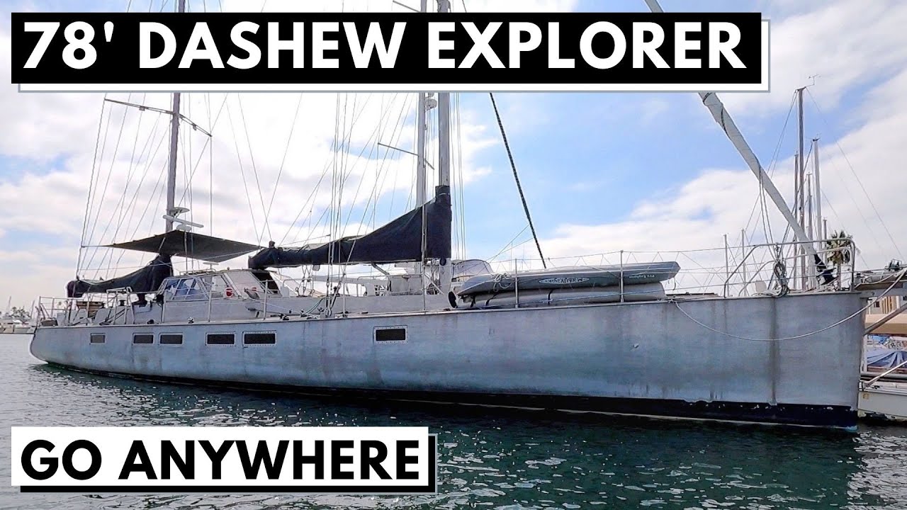 1.750.000 USD 1998 „BEOWULF” CUSTOM Dashew KELLY ARCHER Sailing World Cruiser Explorer Yacht Tour