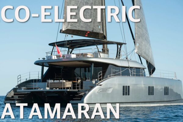 SUNREEF 60 Sail Catamaran ECO-Electric inovator numit Project E Walkthrough cu specificații
