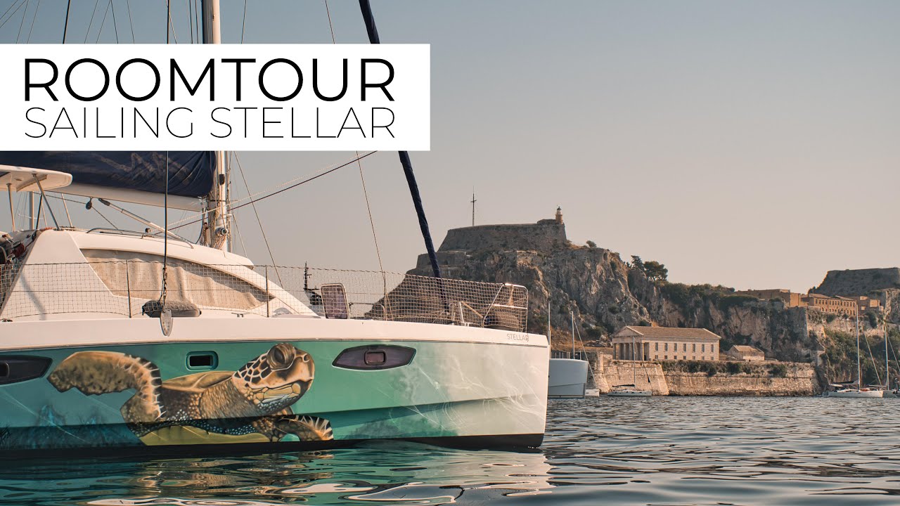 Așa este la noi!  Roomtour Sailing Stellar - Leopard Catamaran - Sailboat - Boatlife - Sailing