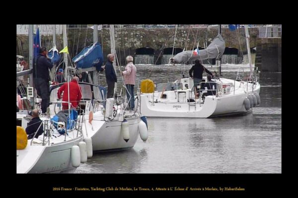 2016 Franța Finistère, Yachting Club de Morlaix, Le Tresco, 4, Viaduc & Arrival Lock