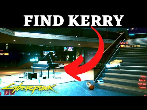 Găsește-l pe Kerry în vila lui Cyberpunk 2077 Holdin' On Mission