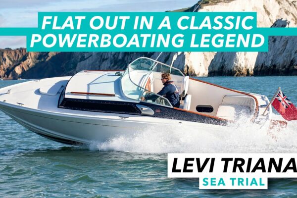 Deplin într-o legendă clasică a navigației cu motor |  Remontat 1968 Levi Triana sea trial |  MBY