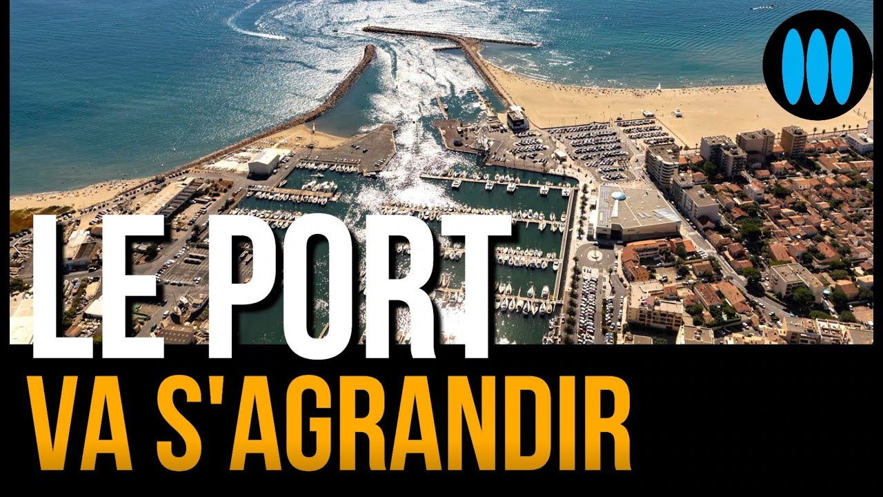 Canet en Roussillon - plan de extindere portul de agrement