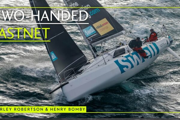 Shirley Robertson și Henry Bomby despre navigarea cu SunFast 3300 Swell în două mâini în cursa Fastnet