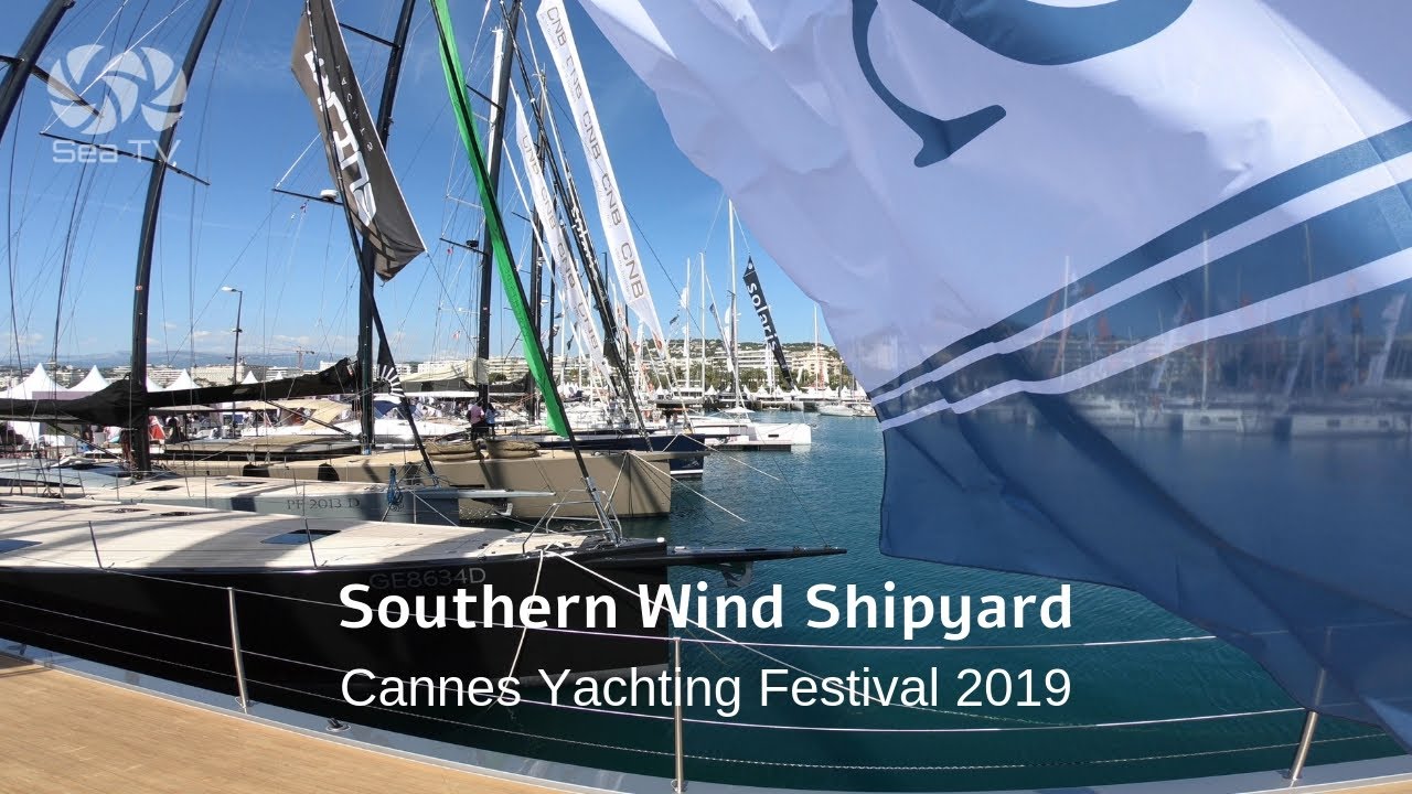 Festivalul de iahting de la Cannes 2019 - șantierele navale de vânt sudic
