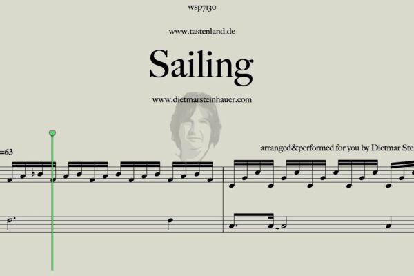 Sailing - Easy Piano