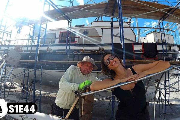Bluewater Sailboat Refit DIY pentru navigație în jurul lumii!  Proiect de restaurare a barca cu pânze din oțel