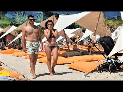 Part 5 Plaja Opera Beach 4K video Romania Bikini Beach Mamaia Beach