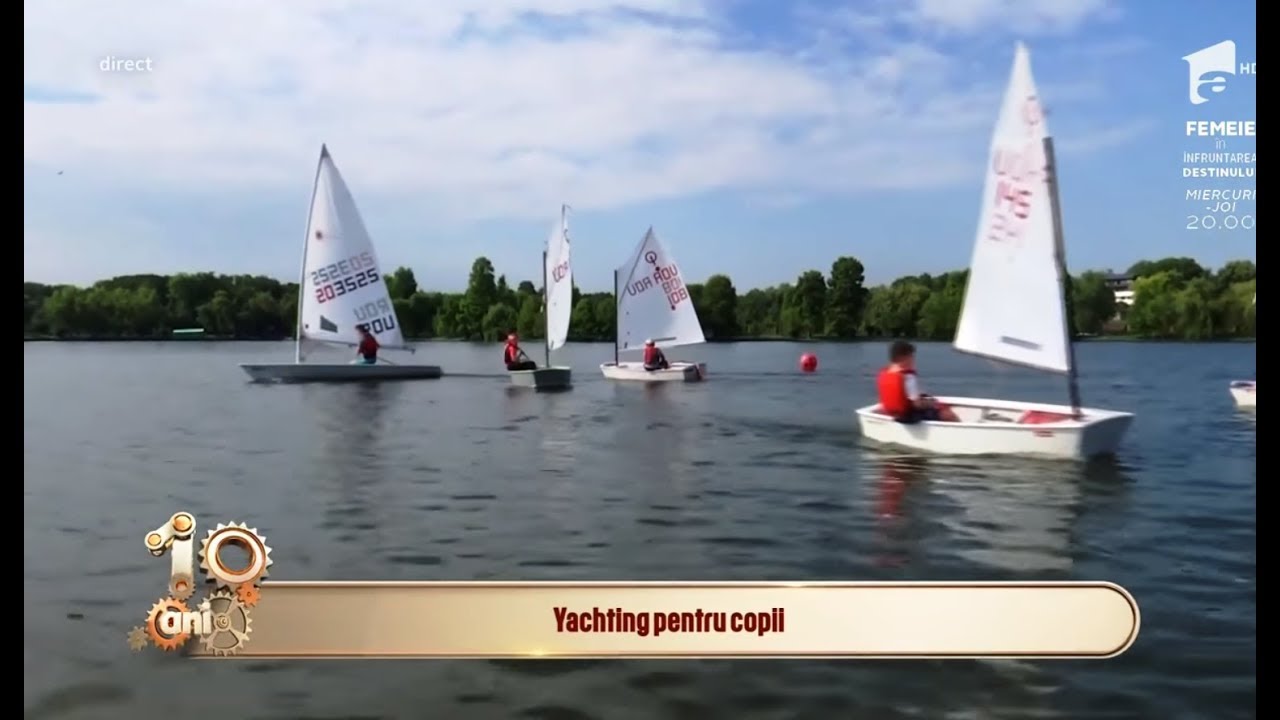 Sporturile nautice, la mare căutare vara aceasta. Copiii pot practica Yachting