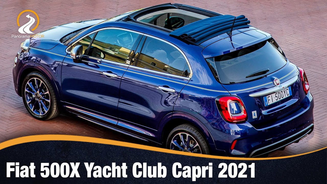 Fiat 500X Yacht Club Capri 2021 SUV CONVERTIBIL ELEGANT CU STIL ITALIAN