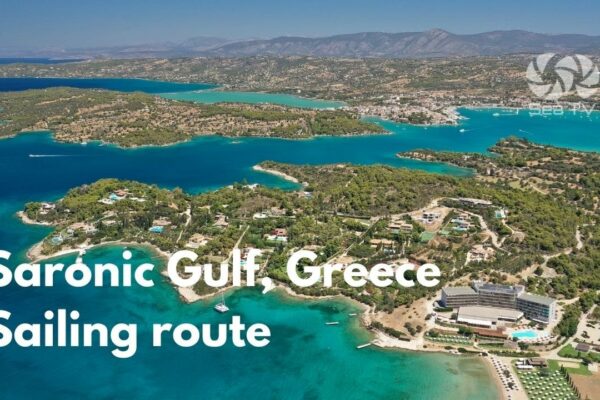 Traseu de navigație în jurul Golfului Saronic Grecia |  canal de navigație sea tv