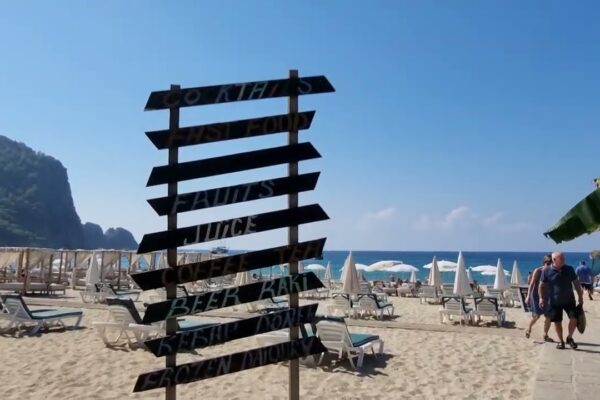Plaja Cleopatra din Alanya / Turcia / @Walk on relaxation - ASMR