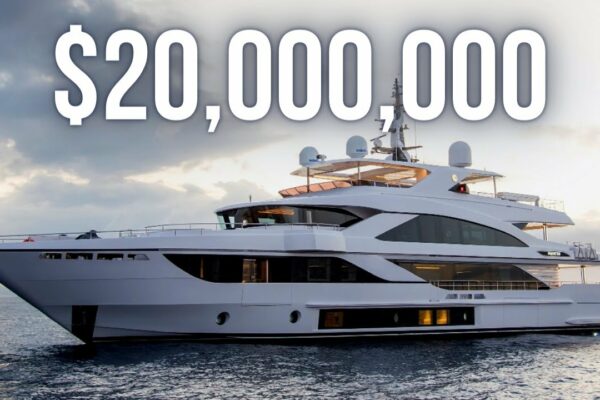 În interiorul unui SuperYacht de lux de 20.000.000 USD |  Majesty 140 Super Yacht Tour