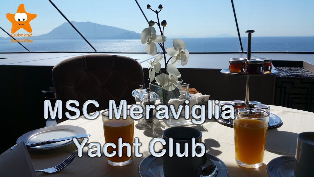 MSC Meraviglia Yacht Club Tour 2017 4k @CruisesandTravelsBlog