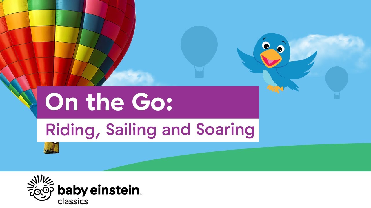 Vehicule de învățare cu copiii mici |  În mers: călărie, navigație și zbor |  Baby Einstein