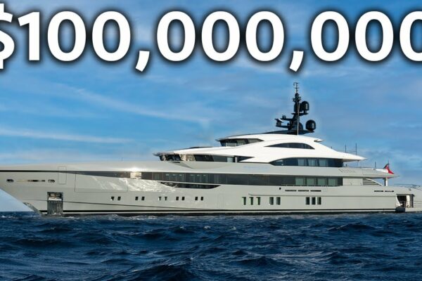 Turul unui MEGAYACHT nou-nouț de 100.000.000 USD cu 2 piscine