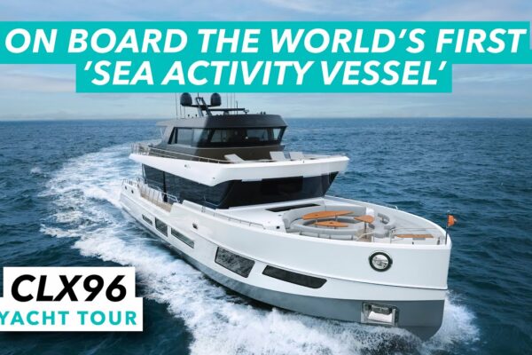 La bordul primului „Vehicul cu activitate pe mare” din lume |  9,5 milioane USD CL Yachts CLX96 tur cu iaht |  MBY