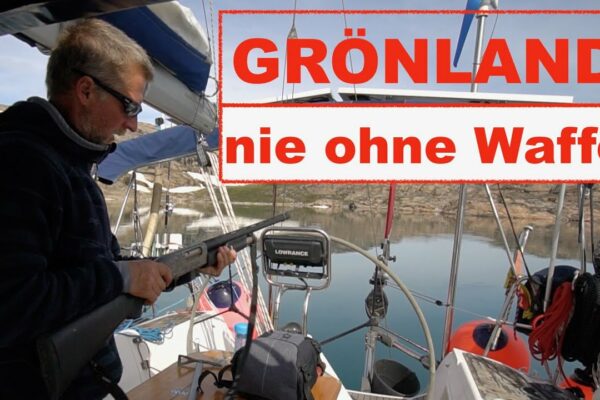 Groenlanda niciodată fără o armă😎 urs polar în tigaie @X-Trip Sailing navigație cu o singură mână