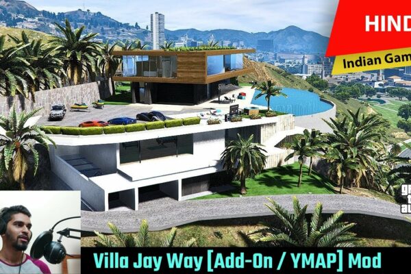 GTA 5 - Cum se instalează Villa Jay Way [Add-On / YMAP] |  hindi