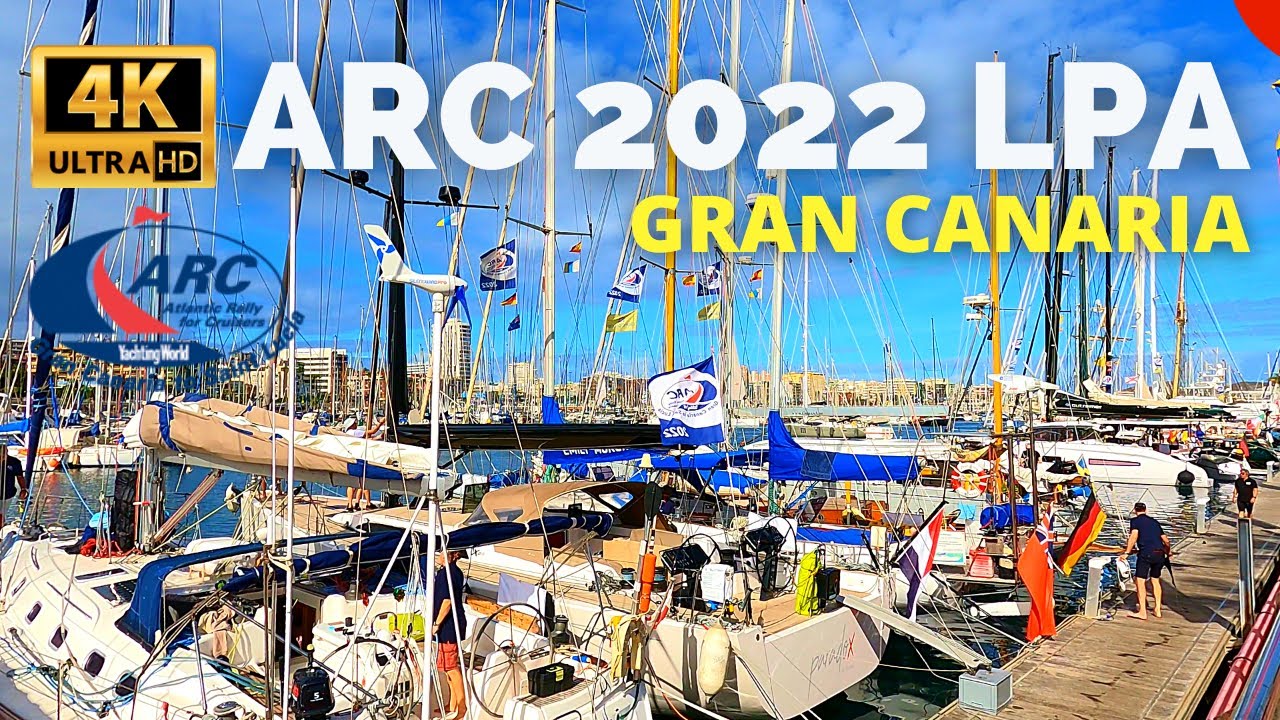 ARC 2022 Start Las Palmas de Gran Canaria |  ⛵ Sailing World Atlantic Rally for Cruisers
