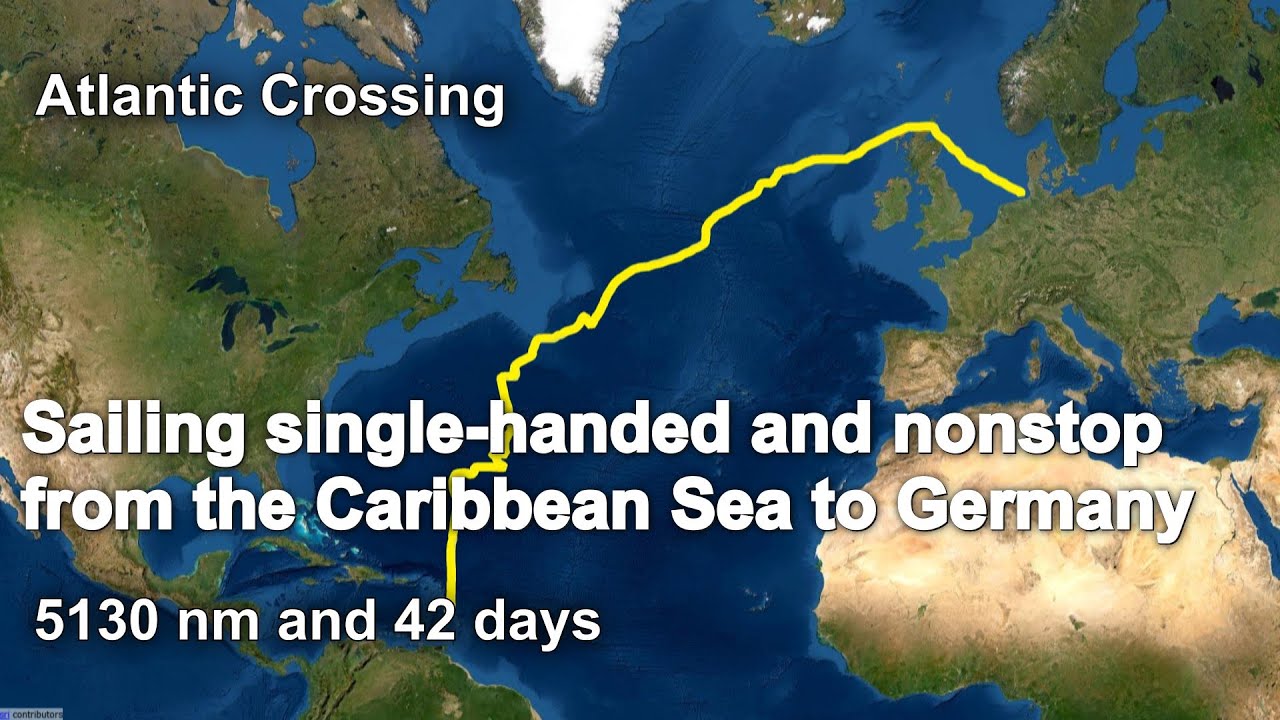 Navigați cu o singură mână și fără escale de la Marea Caraibelor până în Germania