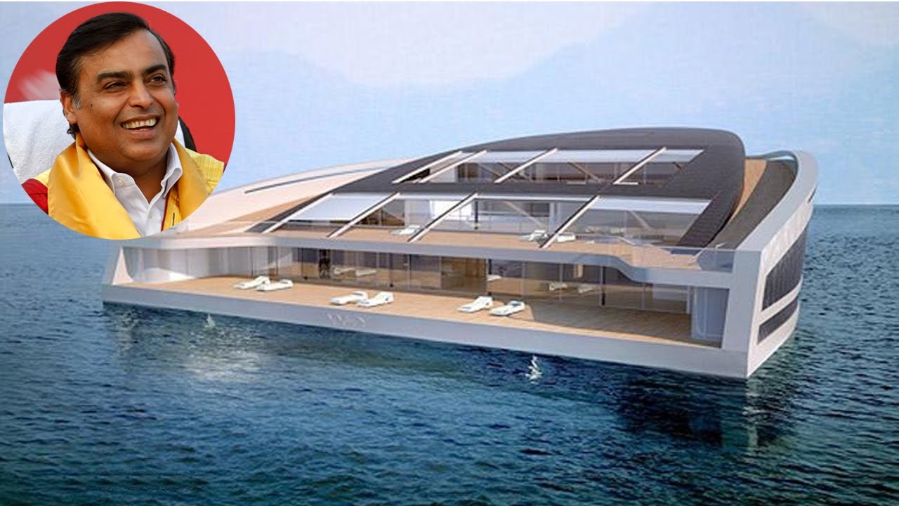 Mukesh Ambani a cumpărat un palat plutitor pe apă.  Iahtul de lux al lui Mukesh Ambani