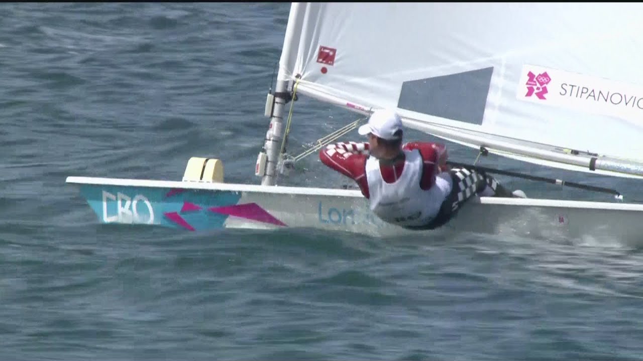 Tom Slingsby (AUS) câștigă aurul cu laser cu vele pentru bărbați - Jocurile Olimpice de la Londra 2012
