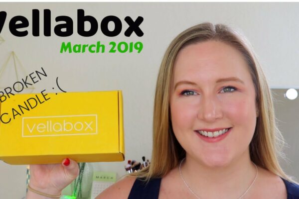 Cutie de abonament pentru lumânări Vellabox |  Martie 2019 Unboxing
