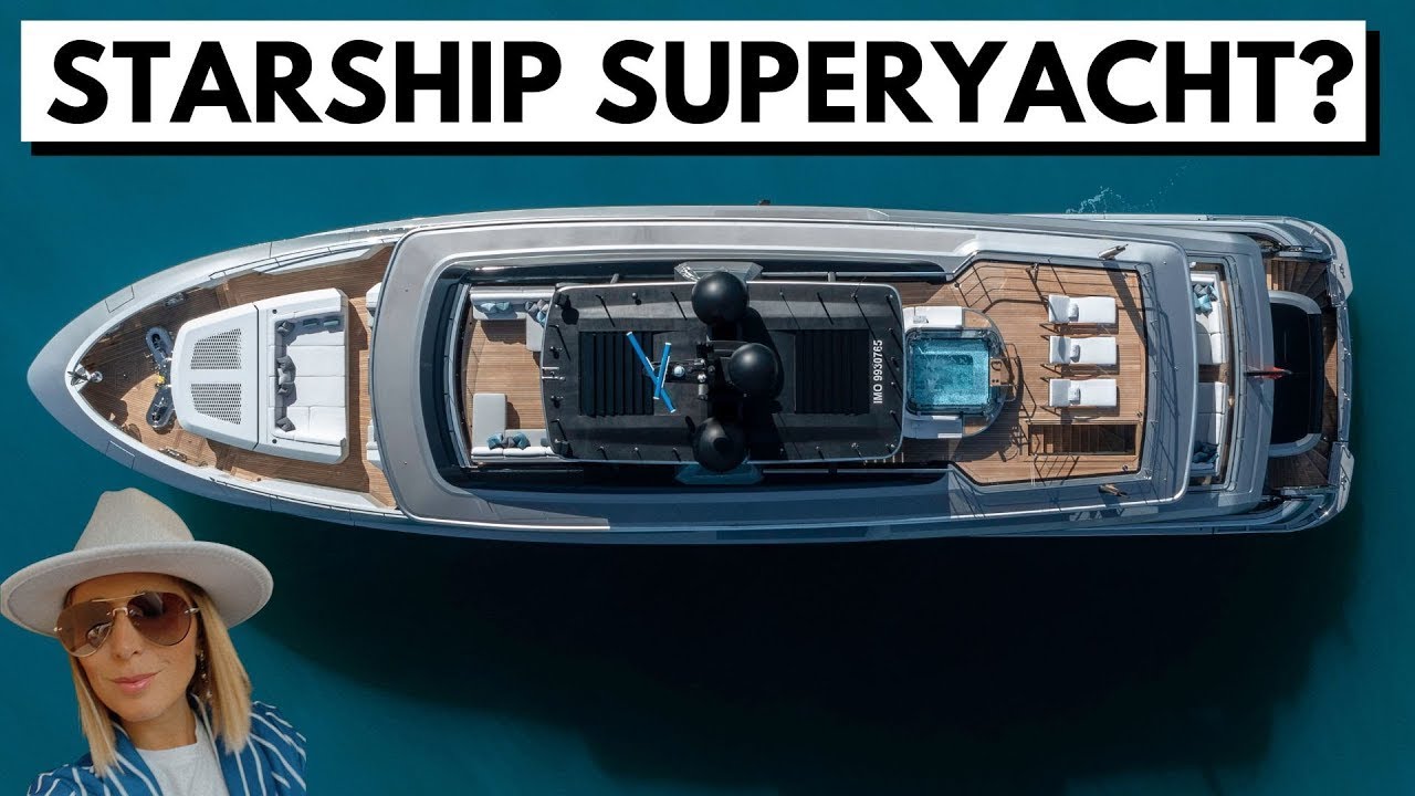 2022 BAGLIETTO 38M "ENTERPRISE" SUPERYACHT TOUR Custom Luxury Yacht - PARTEA 1