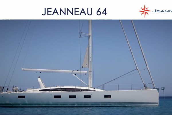 Jeanneau 64 navigând în Corsica - Super Yacht Style - de Jeanneau